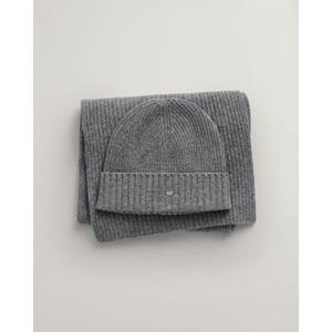 Gant Beanie "SHIELD BEANIE & SCARF GIFT SET", (Set, 2er)