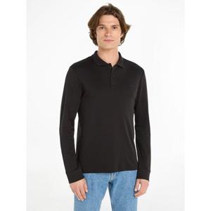 Calvin Klein Liquid Touchlim Longsleeve Polo Heren