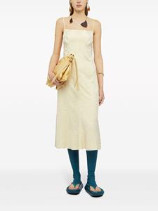 jilsander Jil Sander Midi-jurk met borduurwerk - Beige