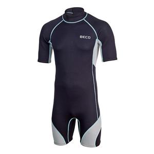 BECO BEactive heren wetsuit shorty Naxos | zwart/grijs |