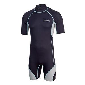 BECO heren wetsuit shorty | zwart/grijs |