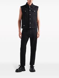 Prada Mid waist straight jeans - Zwart