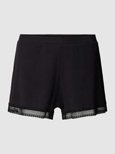 Sloggi Sweatshorts met kant, model 'Go Ribbed'