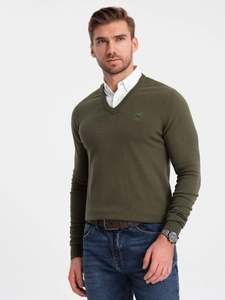 Ombre - Vaste Overhemd Kraag - Groen - Cosenza - Dunne Zomerse Kleding