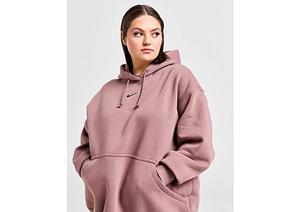 Nike Sportswear Phoenix Fleece Oversized hoodie voor dames (Plus Size) - Pink- Dames
