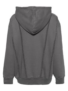 Adidas DSTSD distressed cotton hoodie - Grijs