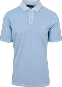 T-shirt Marc O'Polo Poloshirt Faded Lichtblauw
