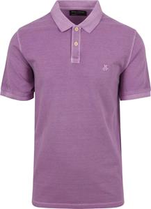 Marc O'Polo T-Shirt Poloshirt, short sleeve, rib detail