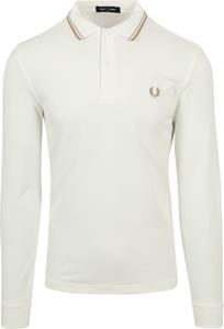 T-shirt Fred Perry Longsleeve Polo Off White U83