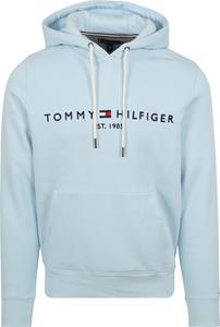 Tommy Hilfiger Hoodie Logo Lichtblauw