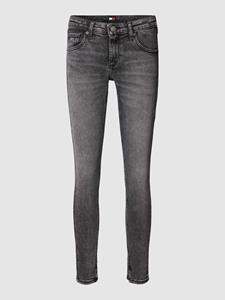 Tommy Jeans Bequeme Jeans Scarlett mit Ledermarkenlabel