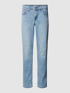 Levi's 300 Straight fit jeans met knoopsluiting, model 'BOYFRIEND'