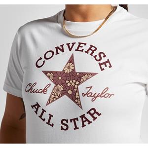 Converse T-Shirt WOMEN'S CONVERSE FLORAL PATCH T-SHI