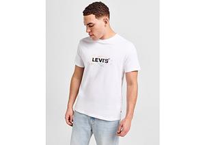 Levis LEVI'S Paint T-Shirt - White- Heren