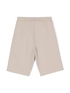 emporioarmanikids Emporio Armani Kids Trainingsshorts met logostreep - Beige