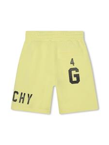 givenchykids Givenchy Kids Shorts met logopatch - Geel