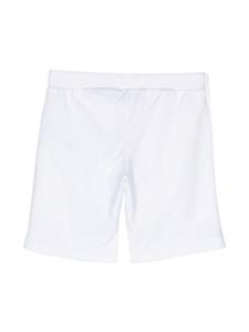 moschinokids Moschino Kids Katoenen shorts met teddybeerprint - Wit