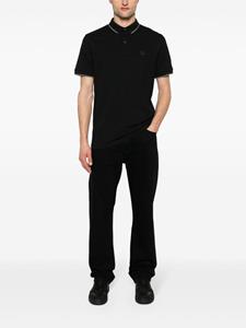 BOSS Poloshirt met logo-applicatie - Zwart