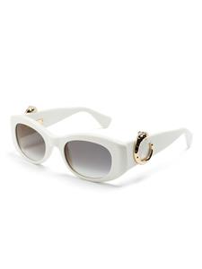 cartiereyewear Cartier Eyewear Panthère C zonnebril met rechthoekig montuur - Wit
