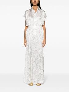 fabianafilippi Fabiana Filippi Blousejurk met print - Wit