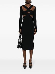 dionlee Dion Lee Midi-jurk - Zwart