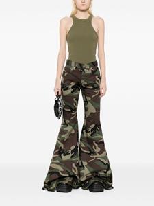 VETEMENTS Broek met camouflageprint - Groen