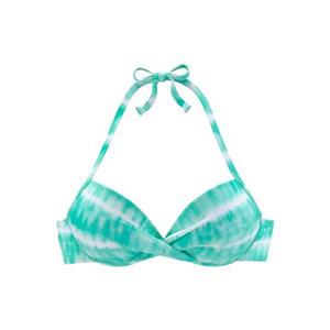s.Oliver RED LABEL Beachwear Push-upbikinitop Enja knoop-look