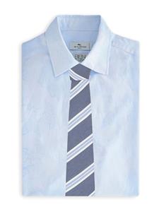 ETRO Gestreepte stropdas - Blauw