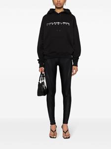 Mugler Legging met vlakken - Zwart