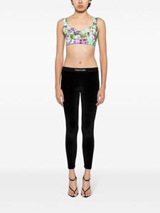 TOM FORD Legging met logoband - Zwart