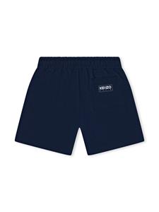 Kenzo Kids Katoenen shorts - Blauw