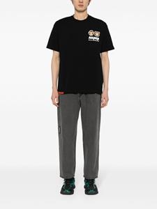 aapeby*abathingape AAPE BY *A BATHING APE Jeans met wijde pijpen - Zwart