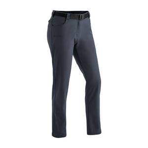 Maier Sports Functionele broek Perlit W warme dames softshell broek, winter outdoor broek, winddicht, regular fit