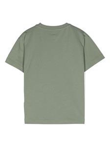 c.p.companykids C.P. Company Kids T-shirt met opgestikte zak - Groen