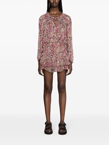 MARANT ÉTOILE Chiffon blouse - Roze
