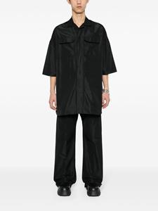 rickowens Rick Owens Geth broek met wijde pijpen - Zwart