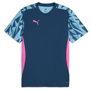 PUMA Trainingsshirt IndividualFINAL - Navy/Blauw/Roze