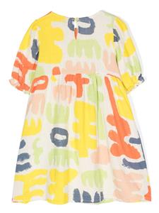 bobochoses Bobo Choses Jurk met abstracte print - Wit