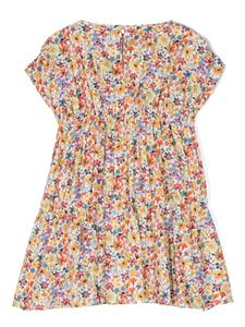 ilgufo Il Gufo Jurk met bloemenprint - Geel