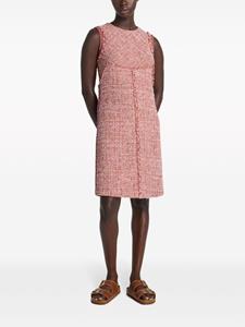 St. John tweed mini dress - Rood