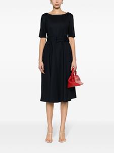 P.A.R.O.S.H. Flared midi-rok - Blauw