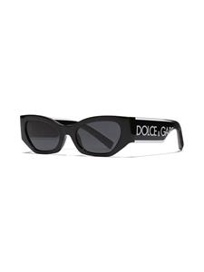 Dolce & Gabbana Kids rectangle-frame sunglasses - Zwart