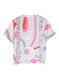 PUCCI Junior Shirt met print - Paars