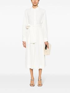 P.A.R.O.S.H. Blousejurk met ceintuur - Wit