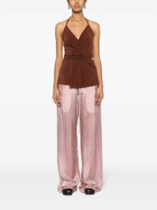 rickowens Rick Owens Semi-doorzichtige broek - Roze