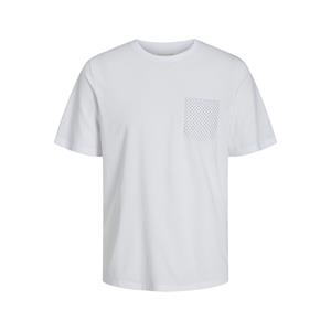 JACK&JONES T-shirt met ronde hals en zak