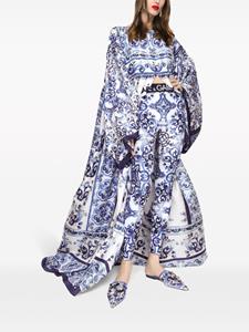 dolce&gabbana Dolce & Gabbana Zijden jurk - Blauw