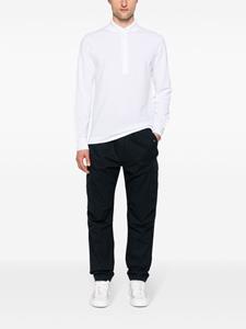 Zegna Katoenen poloshirt met lange mouwen - Wit