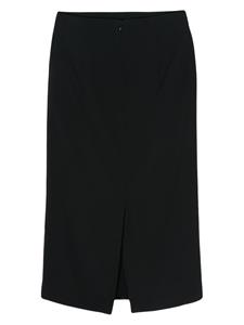 gabrielahearst Gabriela Hearst Manuela midi-rok van crêpe - Zwart
