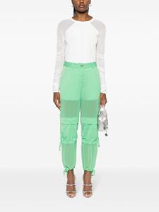 PINKO Cargo broek - Groen